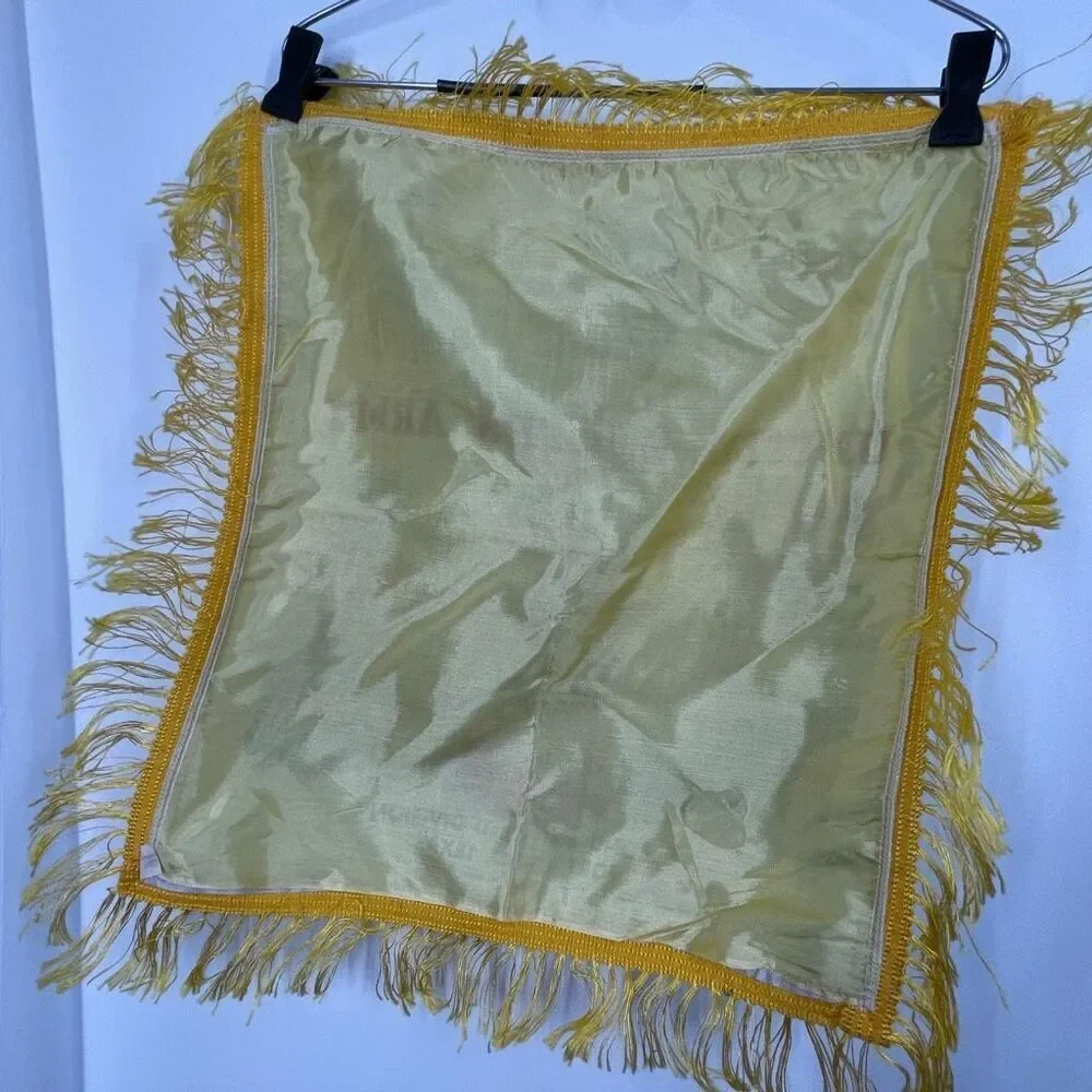 1940’s WWII U.S.Army Fort Hood , Texas pillow sham 17.5” square .